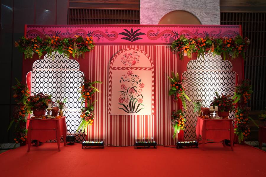 Aishwarya & Yash: mehendi décor